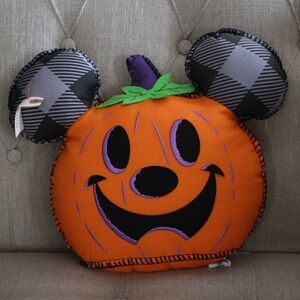 Mickey Pumpkin Pillow